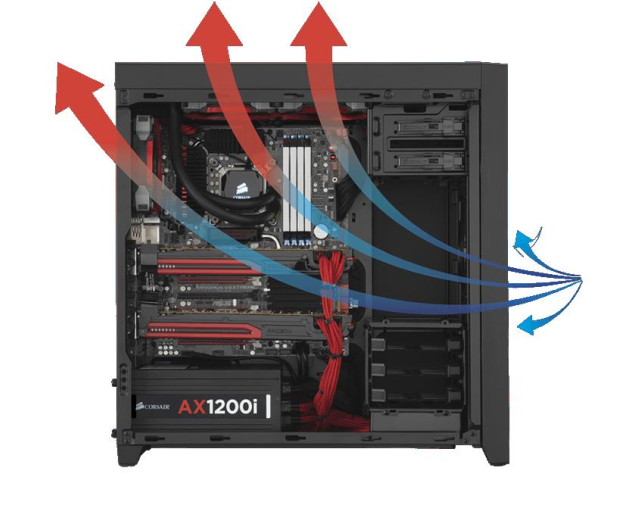 CORSAIR Obsidian 450D Windowed BLACK MID-Tower CC-9011049-WW - 247079 - zdjęcie 18
